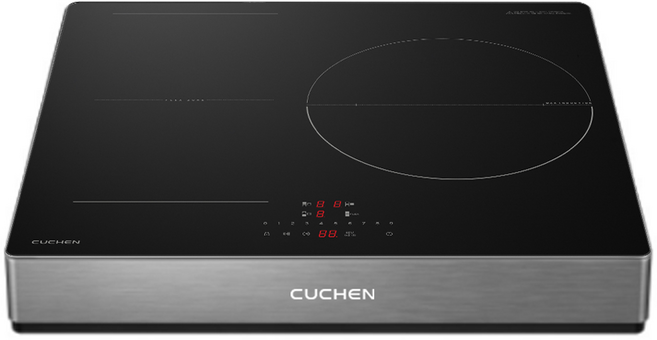 쿠첸 FLEX 대화구 IH 인덕션 3구 + 프리스탠딩 케이스 87mm 방문설치, CEO-C5IF3A0NBA