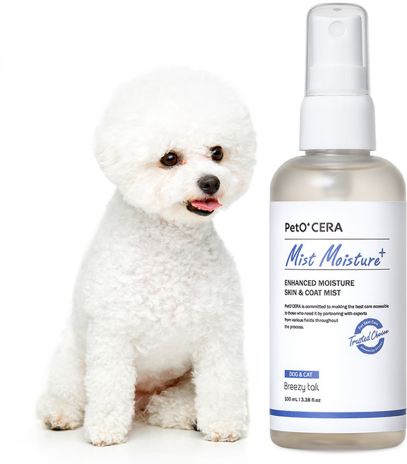 페토세라 강아지 고보습 엉킴방지 저자극 미스트 모이스처 플러스 베이비파우더향, 100ml, 1개입, 1개