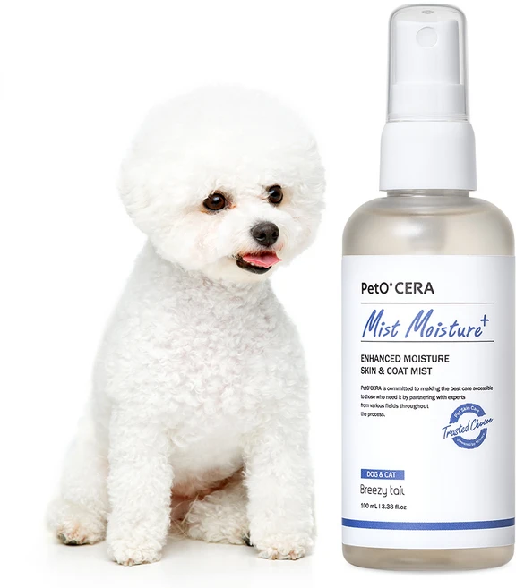 페토세라 강아지 고보습 엉킴방지 저자극 미스트 모이스처 플러스 베이비파우더향, 100ml, 1개입, 1개 - 쿠팡