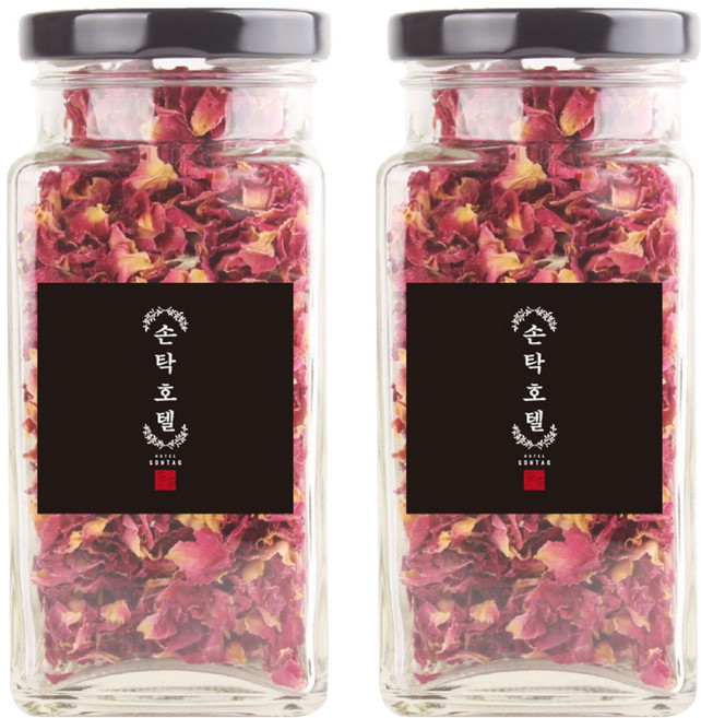 CLAYTON TEA 罐裝玫瑰花茶, 15g, 1罐, 2罐