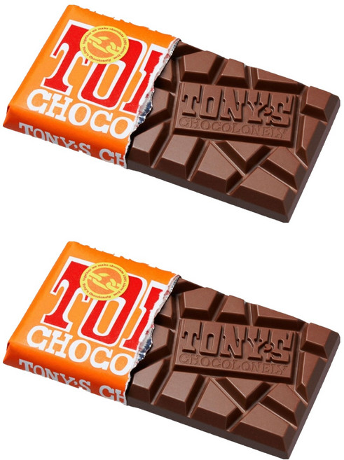 토니스초코론리 카라멜 씨쏠트 밀크초콜릿, 2개, 180g