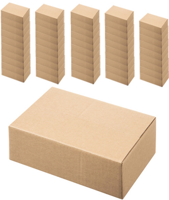 코멧 택배박스, 베이지, 50개