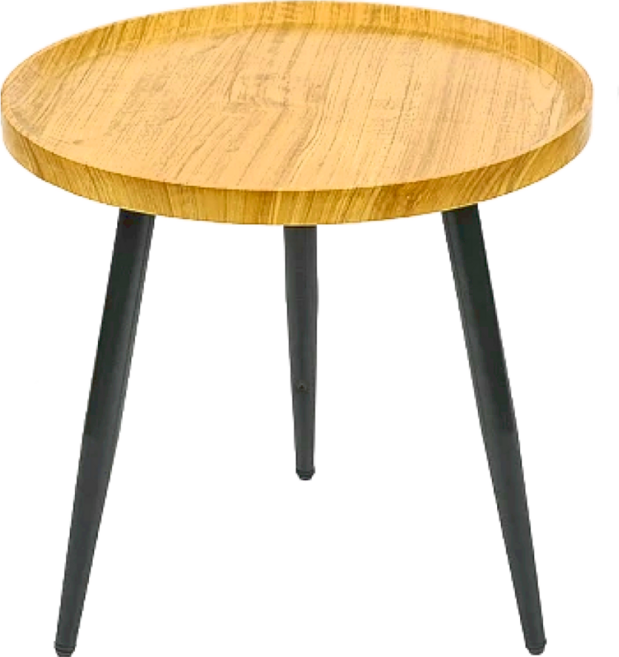 FAmILyLIFE 生活 木冶山居 Carmel圓形茶几 50cm, 白橡木