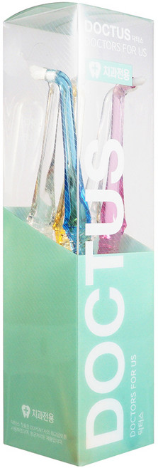 DOCTUS 일반모 돔형 교정 첨단 어금니칫솔 랜덤발송, 6개입, 1개