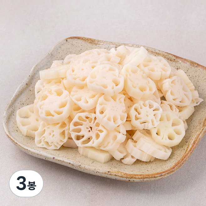 국내산 연근채(햇), 1kg, 3봉