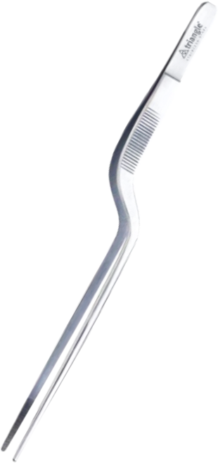 triangle 三角牌 不鏽鋼閃電夾 14cm, 銀色, 1支