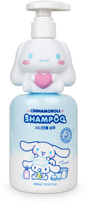 아텍스 시나모롤 약산성 샴푸 베이비파우더향, 400ml, 1개