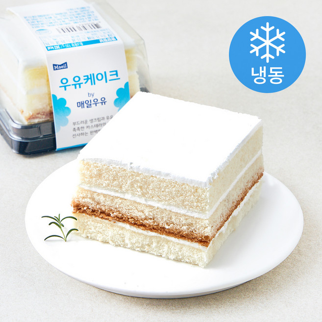 매일우유 우유 케이크 (냉동), 100g, 1개