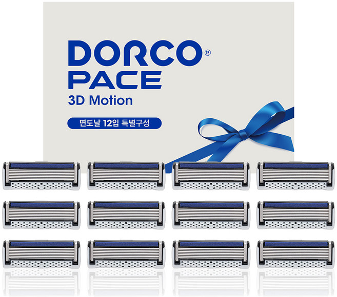 PACE 3D 모션 면도날, 1개, 12개입