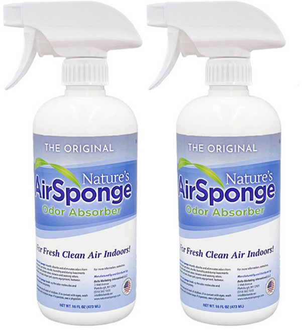 네이처스에어스펀지 스프레이 탈취제 본품, 473ml, 2개