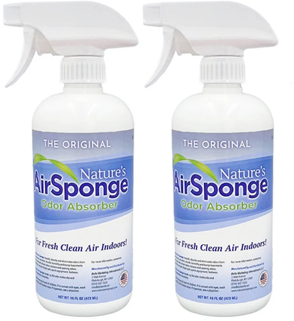 네이처스에어스펀지 스프레이 탈취제 본품, 473ml, 2개 - 쿠팡