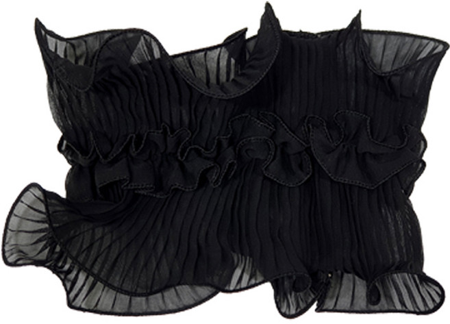 고운골프 레이스 머플러, 블랙, 1개