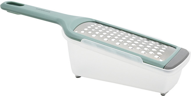 LocknLock 樂扣樂扣 不鏽鋼手持式刨絲板, 白色 + 淺綠色, 1個