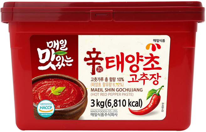 매일식품 매일 맛있는 신태양초 고추장, 3kg, 1개