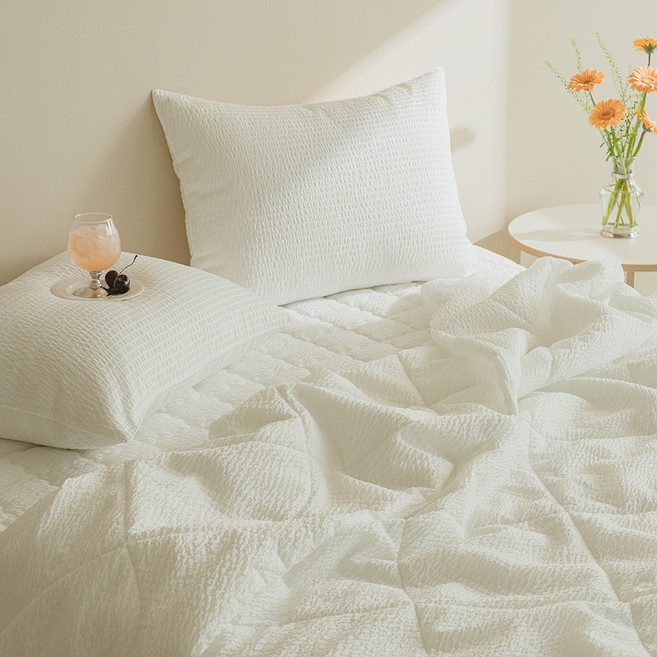 아망떼 포휴즈 시어서커 리플 여름 차렵이불