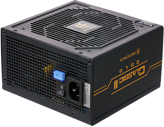 MiCRONiCS Classic II 1050W 80PLUS GOLD 230V EU 全模組化 ATX 電源供應器, HP1-O1050GD-E12F