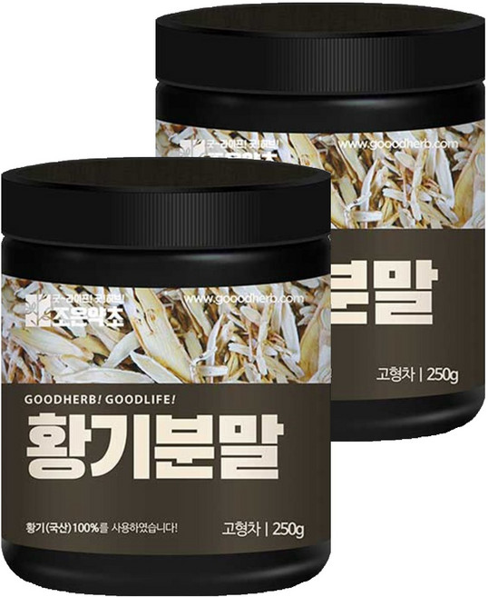조은약초 황기분말, 250g, 2개