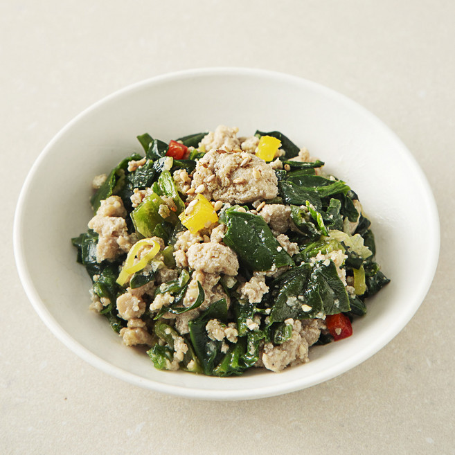 집반찬연구소 한돈 시금치 소보로 덮밥, 160g, 1개