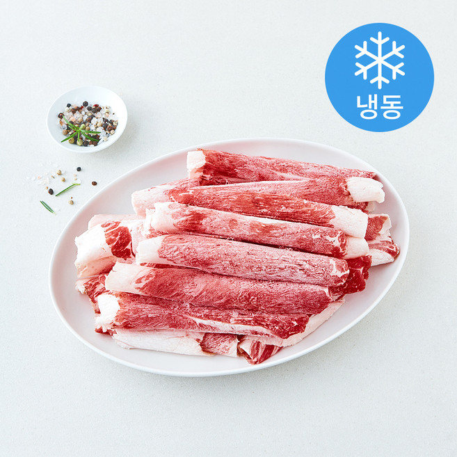 미국산 차돌박이 돌돌말이 (냉동), 1개, 500g