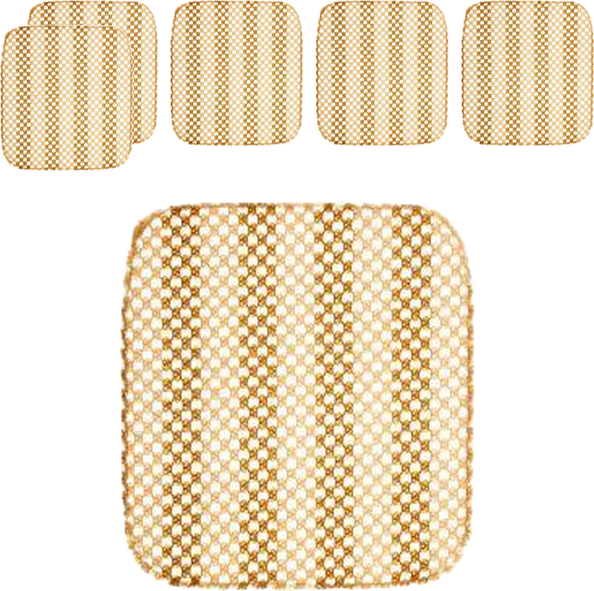 3M Scotch-Brite 百利 天然木漿棉網狀海綿-再生纖維, 6個, 1個裝, 原木色