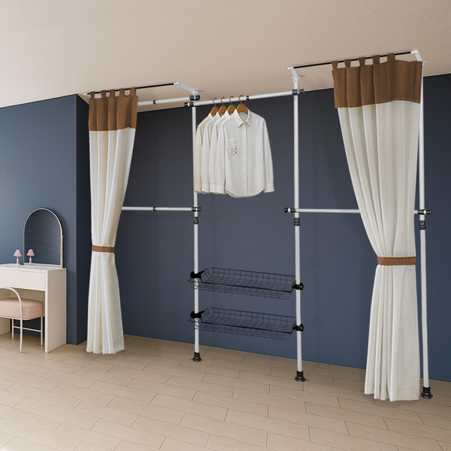 가화홈시스 클래식 더블커튼 행거