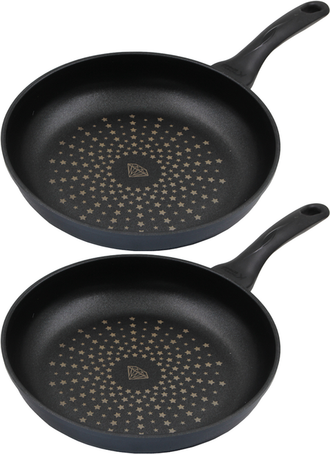 키친웰 셰프요리 다이아몬드 국산 프라이팬, 28cm, 2개