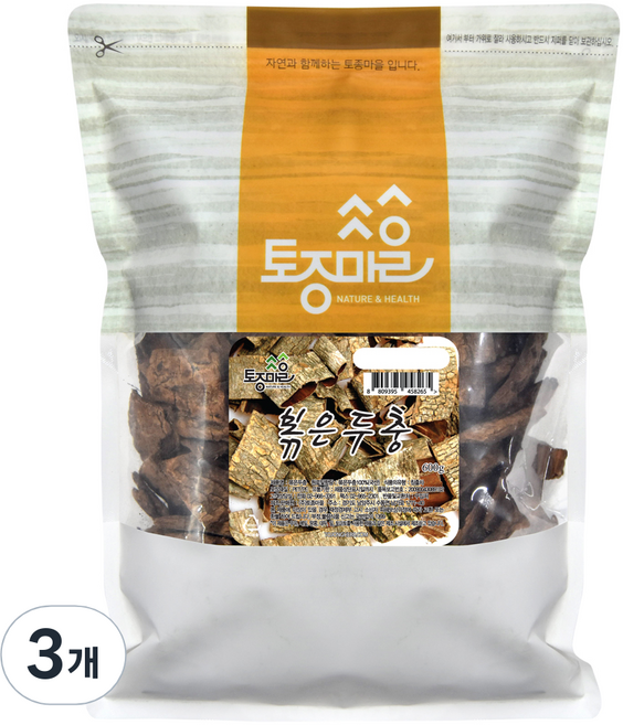 토종마을 볶은 두충, 600g, 3개