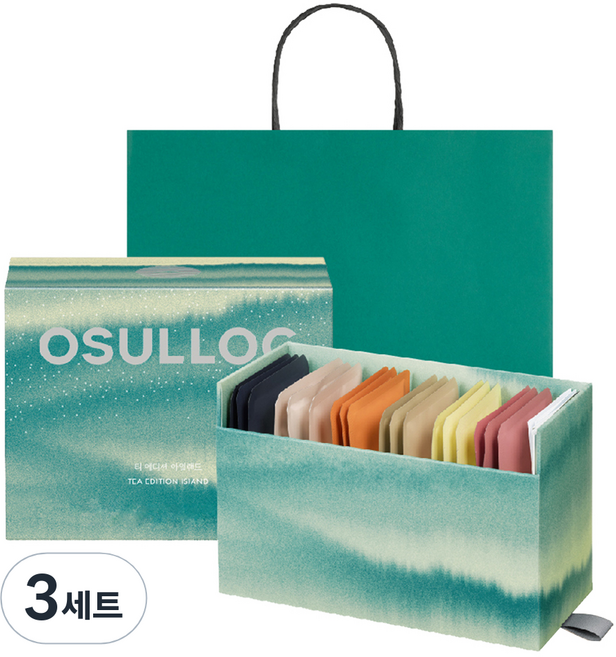 OSULLOC EDITION ISLAND 茶包組, 6 茶包 x 3p, 3套