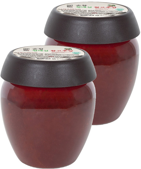 더해담 순창 청매실 찰고추장, 1kg, 2개