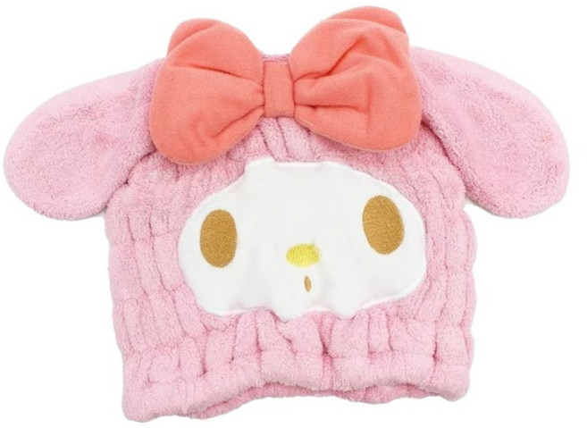 Skater 吸水浴帽 TOC11 23 x 17cm, 美樂蒂 粉色, 1個