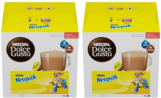 돌체구스토 네스퀵 캡슐 코코아, 16g, 16개입, 2개
