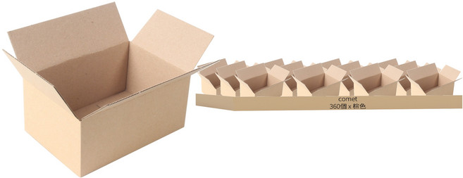 comet 紙箱, 棕色, 360個