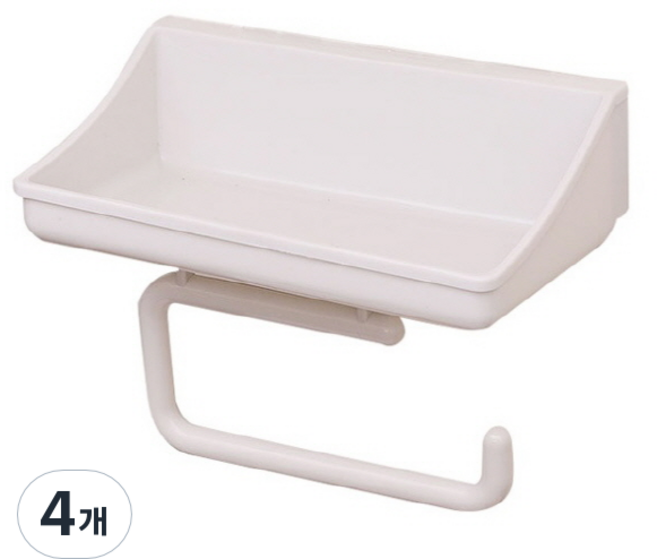 윈프라이스 매직 휴지걸이, 화이트, 4개