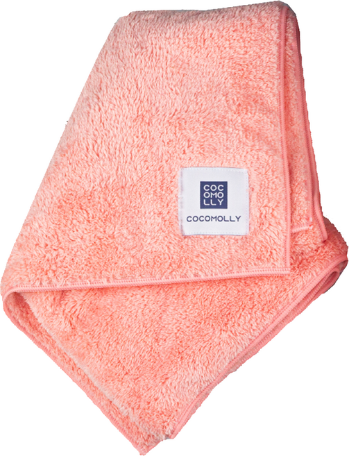 코코몰리 프리미엄 초극세사 펫타올, 소프트핑크, 1개