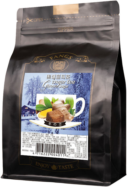 FANGS 方氏 黑糖薑母茶, 17g, 15顆, 1袋