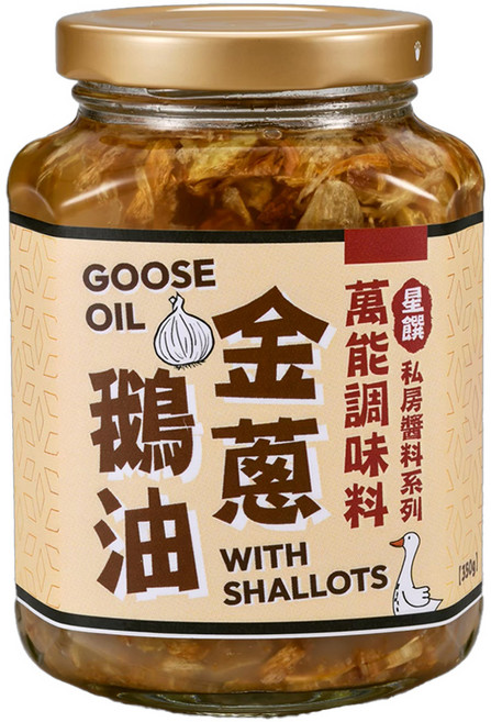 星饌 鵝油金蔥, 350g, 1罐