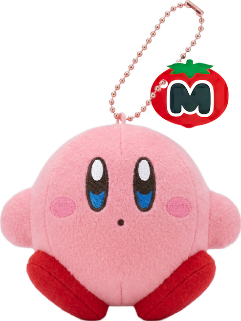 nintendo 任天堂 玩偶吊飾, 12cm, 粉紅色, 1個