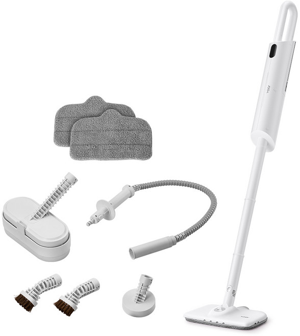 보아르 워시B 스팀청소기, 화이트, VCL-024WH