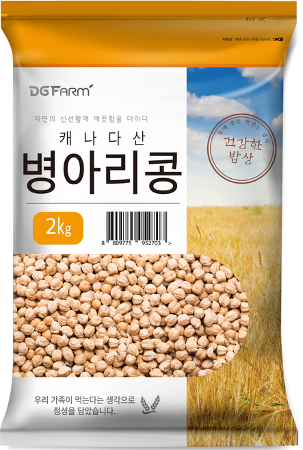 대구농산 건강한 밥상 캐나다 병아리콩, 2kg, 1개