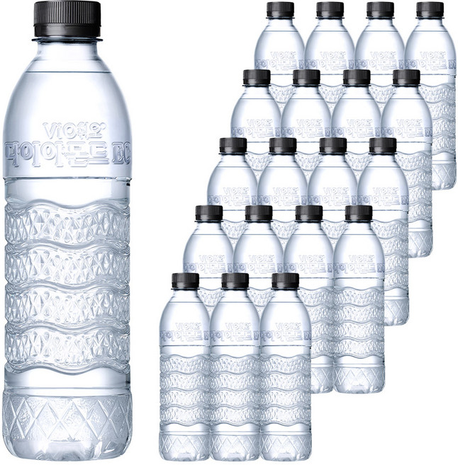 휘오 다이아몬드 EC 무라벨, 20개, 500ml