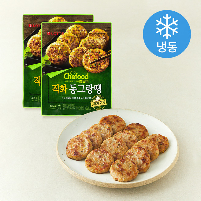쉐푸드 직화 동그랑땡 (냉동), 405g, 2개입