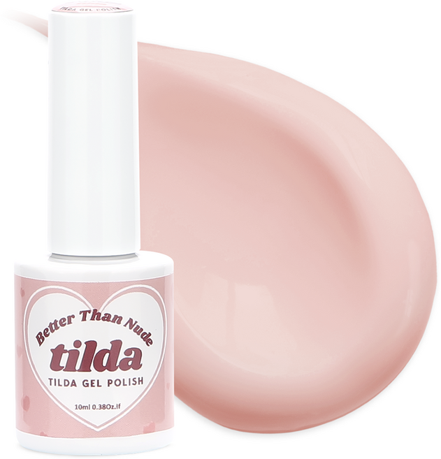 tilda 폴리쉬 컬러젤 매니큐어, T032 핑크베이지, 1개, 10ml