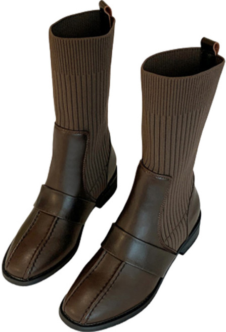 아모르슈 올드워싱 앤 니삭스 부츠