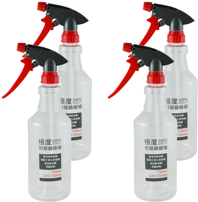 BEER BEAR 皮久熊 極度耐酸鹼噴槍 MY-6189 27 x 10cm 750ml, 4件