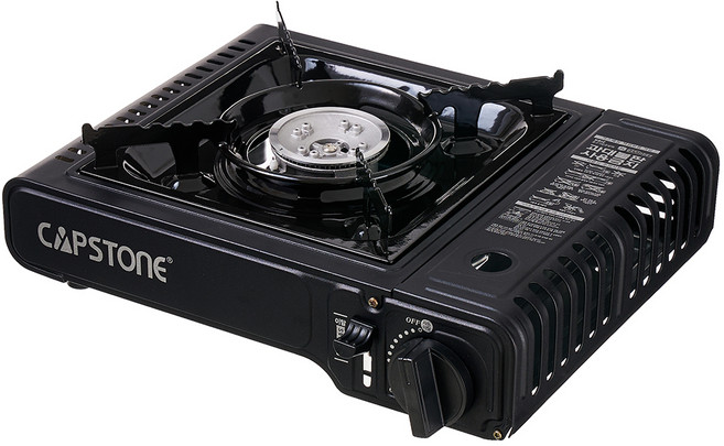 CAPSTONE Capstone 便攜式瓦斯爐 CS-5000, 沙黑色, 1個