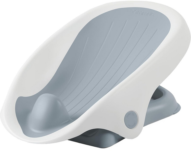 summer infant 可調式時尚摺疊洗澡躺椅 SU19596 58.42 x 12.7 x 36.83cm 最大承重9.7kg, 灰色, 1個