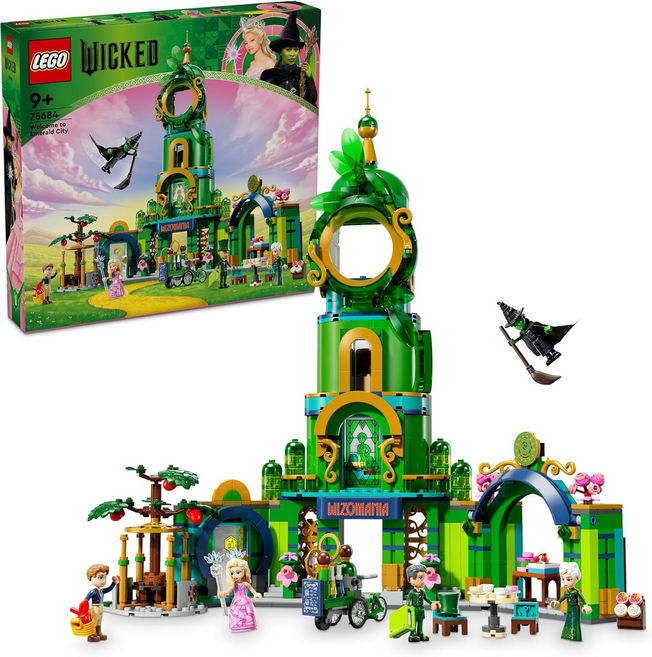 LEGO 魔法壞女巫系列 歡迎光臨翡翠城 Welcome to Emerald City, 混色, 1盒