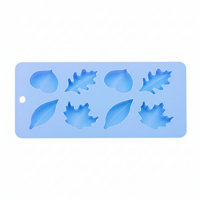 AHA 一法 矽膠模 5002 227 x 120 x 15mm, 葉 藍色, 1個