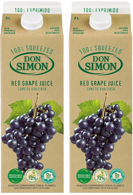 DON SIMON 紅葡萄汁, 2L, 2瓶