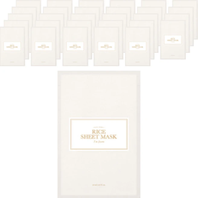아임프롬 라이스 시트 마스크 20ml, 10개입, 5개 - 쿠팡
